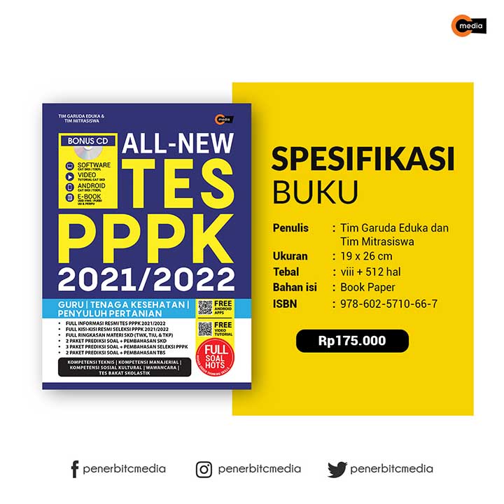 spek buku All-new tes pppk 2021