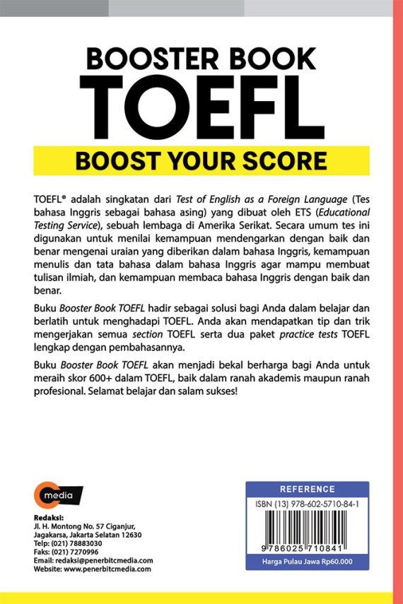 Booster Book TOEFL